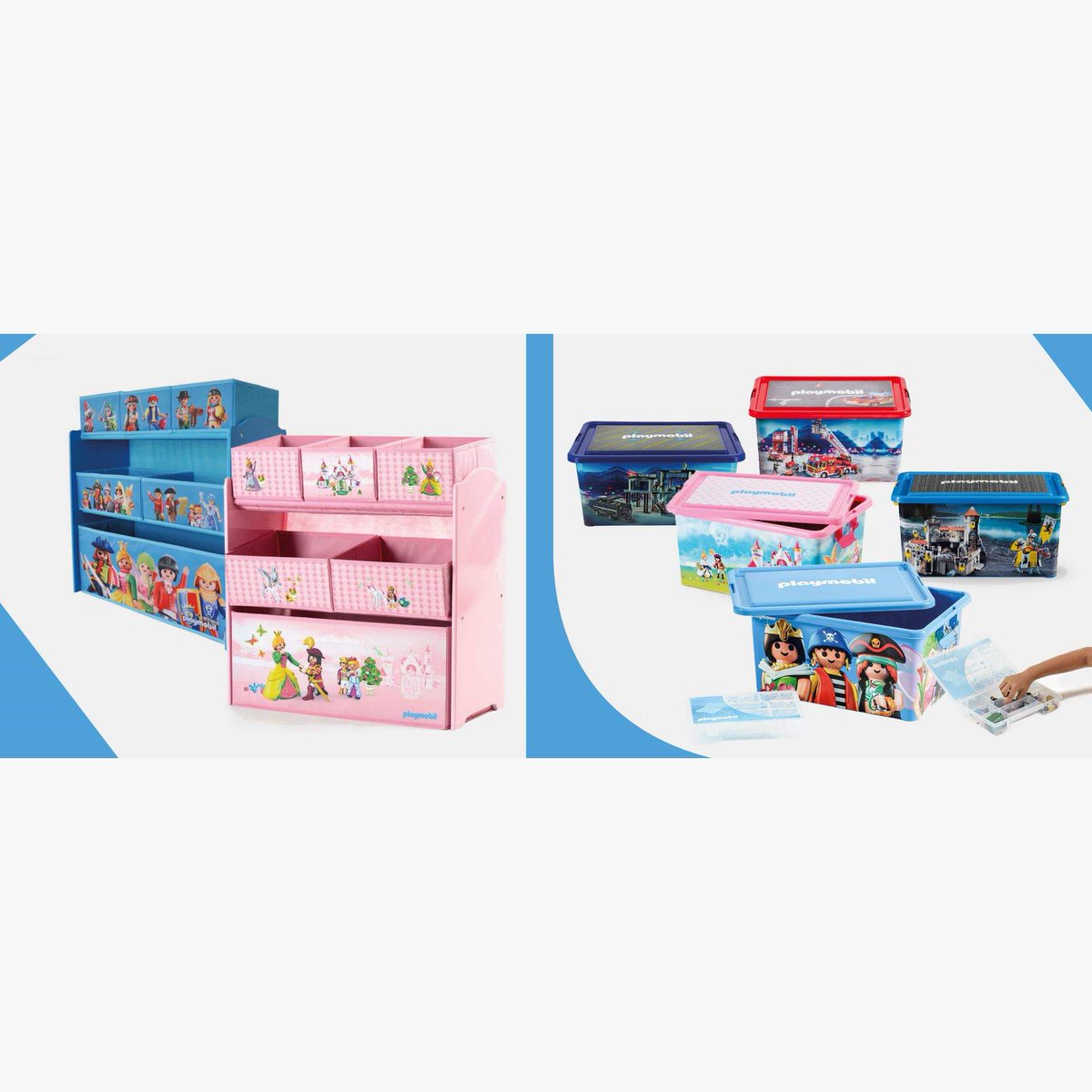 caja guardar playmobil