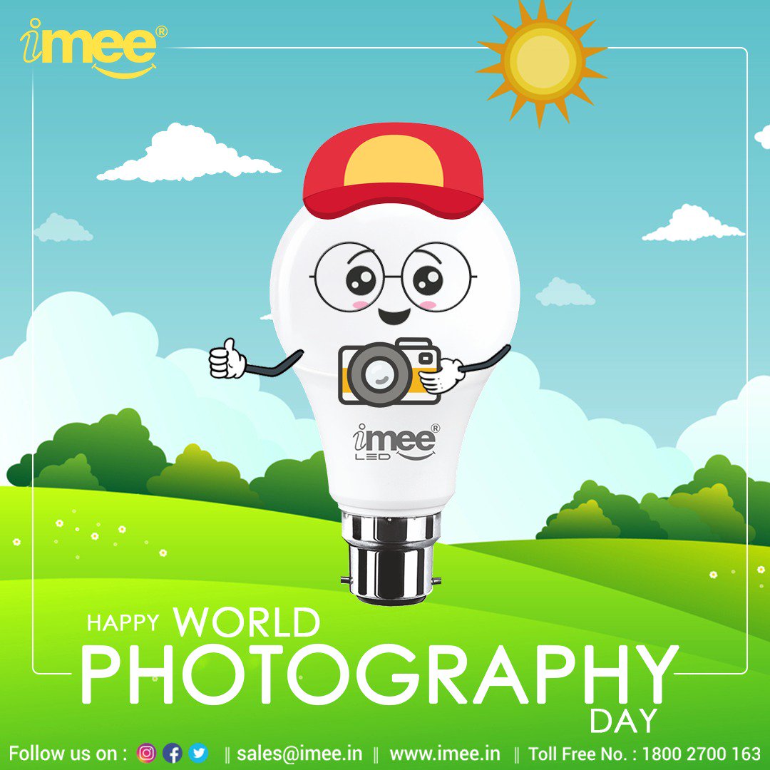 iMeeLED's tweet image. To freeze time. To bring back memories , to laugh , to cry , remember that camera, a little shiny box that capture the best and worst time in the brightest light is the purest form of magic. #iMeeIndia #WorldPhotographyDay2019 #Capture #memories