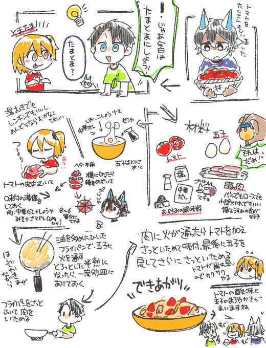 これはどっかに放り投げたたまとまをつくるぐだずとオルジュナの再放送(レシピは適当なのであんまり参考にならない) 