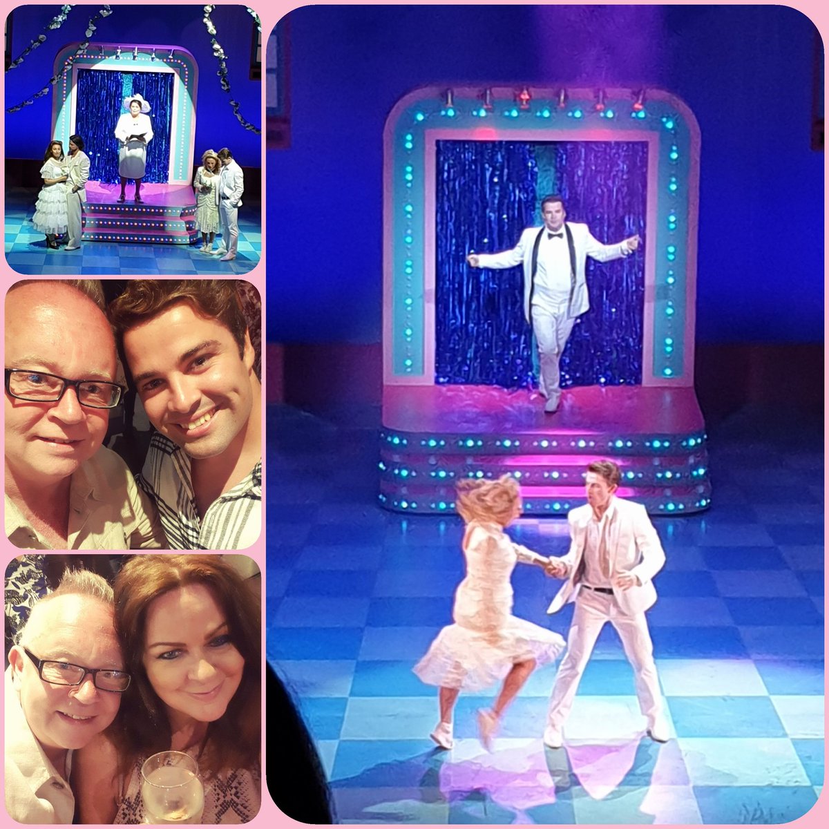 Goodbye <a href="/ClubTropMusical/">Club Tropicana Musical</a> You were amazing! Great music, funny lines and brilliant cast. Well done to all including me mate <a href="/KateRobbins/">Kate Robbins</a> and the lovely <a href="/joemcelderry91/">Joe McElderry</a> 🍾🥂 #funandsunshine