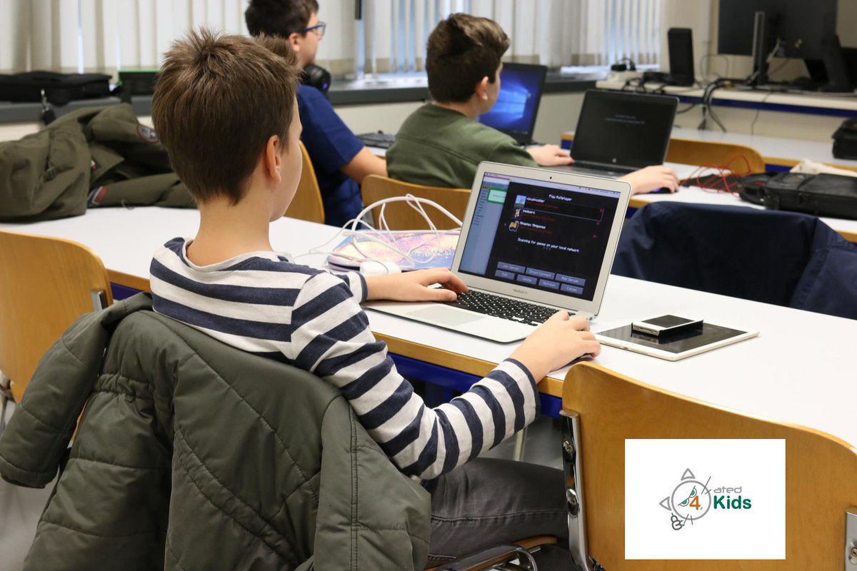 ated4kids's tweet image. È tempo di programmare le attività. Grande l'offerta di #ated4kids da settembre a partire dai 6 anni
Dal sito tickets.ated.ch trovate le date degli incontri di #CoderdojoLugano e tutti i corsi a calendario. RISERVA ANCHE IL TUO DOPO SCUOLA #coding #robotic #scratch