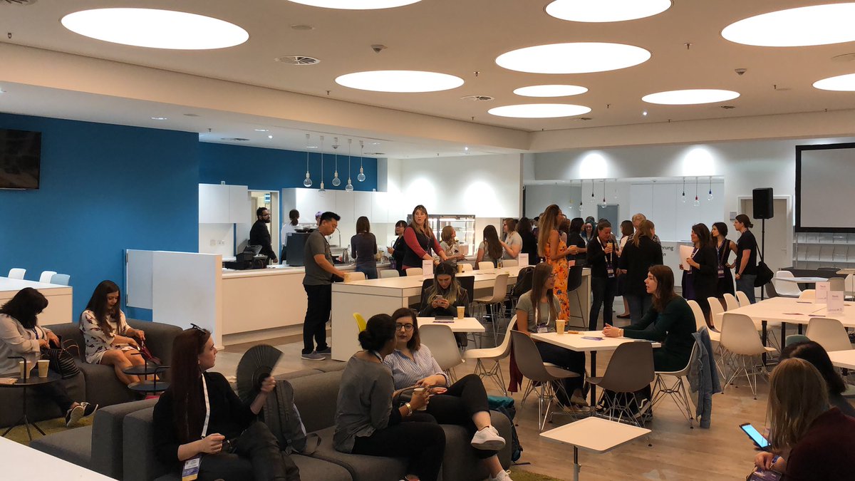 ShaFish14's tweet photo. Excited to get the day started with smart and powerful women at #devcom #devcom19 and Women’s networking breakfast with- @TwoHatHQ https://t.co/So2FBXFiQR