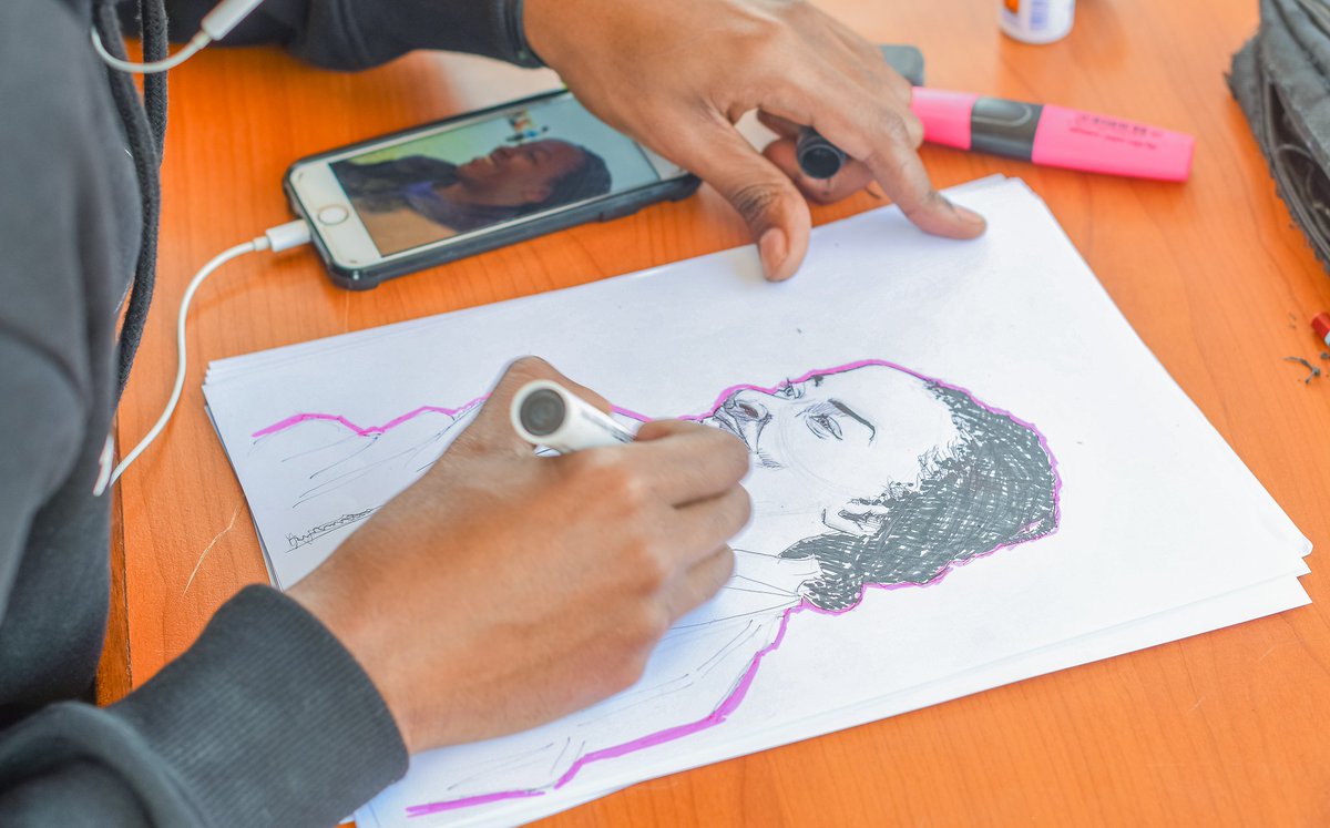 ADMIafrica's tweet photo. "Animation; the art of movements that are drawn." Norman McLaren.

Core principles; Technique + Passion + Practice

Captured: Hassan Ali, ADMI Animation student.

#MondayMotivation #Animation #SeptemberIntakeIsOngoing #ADMI https://t.co/yy1azq607y