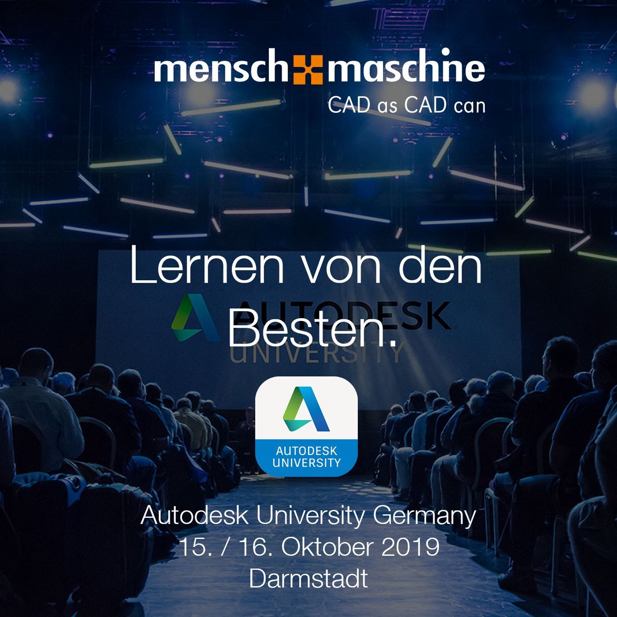 Lernen von den Besten. Auf der Autodesk University zeigen Kunden, wie sie mit Technologien für Konstruktion, Produktion und Prozessgestaltung effizienter arbeiten. Jetzt anmelden.
autodesk-university.de
#augermany #autodeskuniversity #autodesk