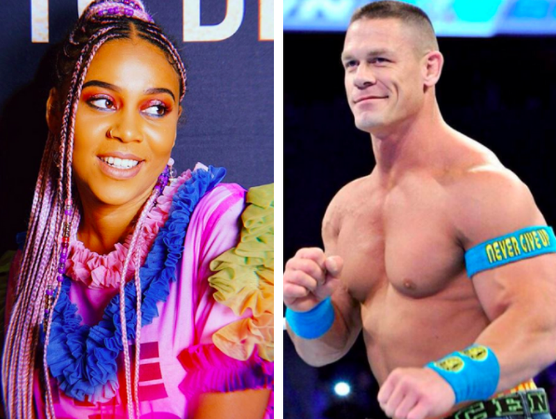 jacarandafm's tweet photo. MUST WATCH! South African rapper @ShoMadjozi is making big headlines after she released a brand new song named @JohnCena! 
https://t.co/VWS2qKD0Yj

#JacaBreakfast https://t.co/p43q6bJygZ