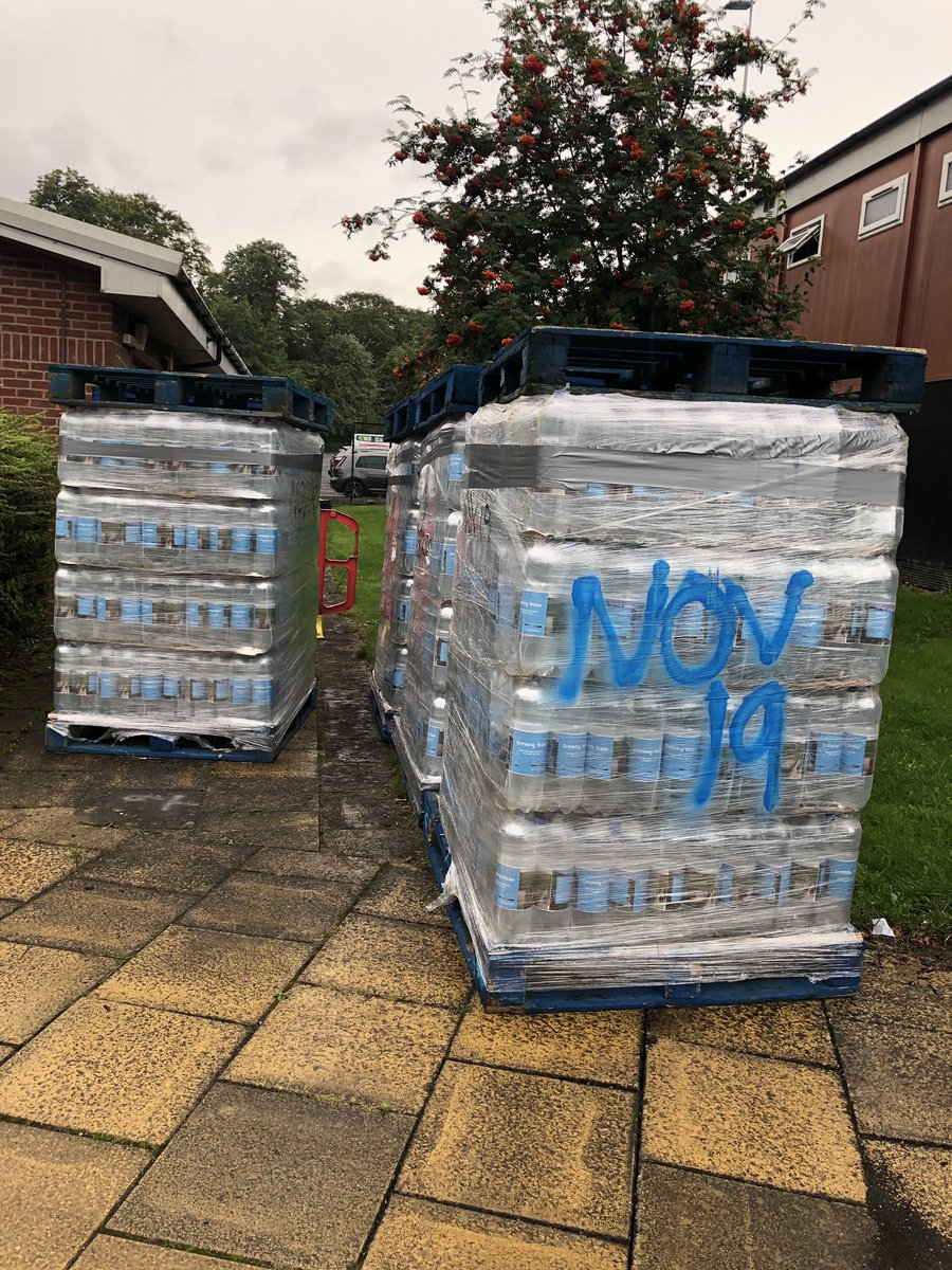 Thank you to <a href="/YorkshireWater/">Yorkshire Water 💧</a> for providing us with enough water for all players, staff and officials for an entire week. How incredibly generous. #WECLeeds2019