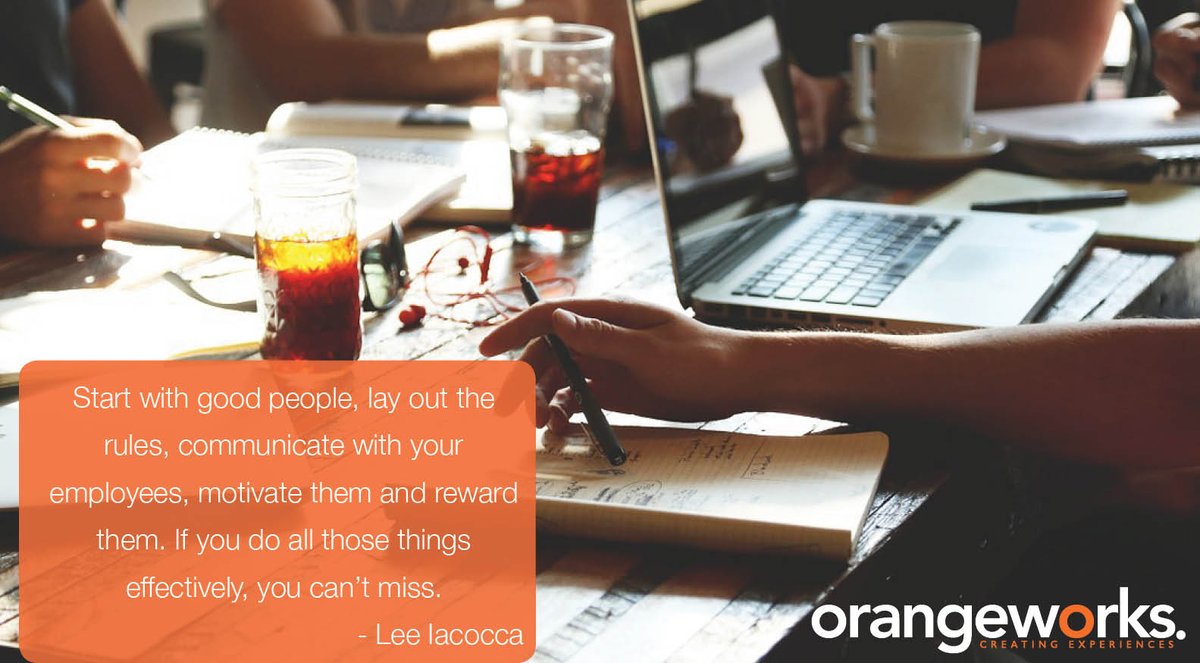 OrangeworksUK's tweet image. IT'S MONDAY AGAIN! 😜 Here's our #MondayMotivation to get you going today 👍🤟  

#motivationalquotes #orangeworks #creatingexperiences