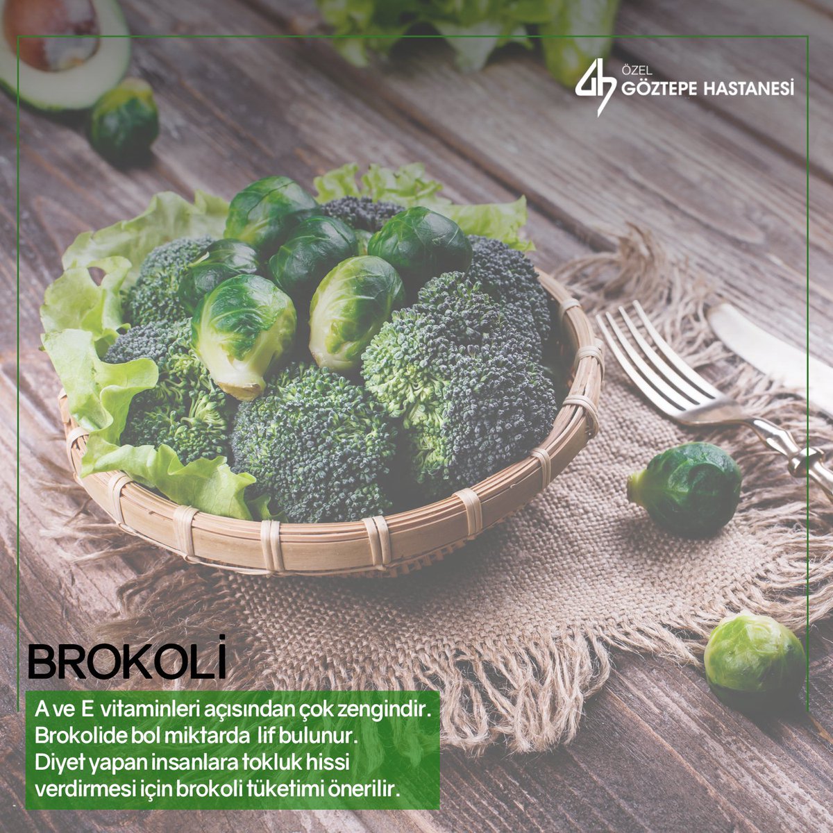 Vitamin deposu Brokoli...
#beslenme #brokoli #avitamini #evitamini #doktor #hastane #medikal #sağlık #hastalık #tedavi #sağlık #obezite #zayıflama