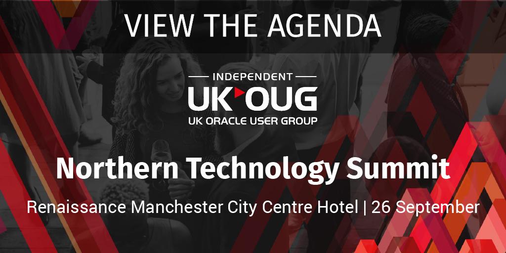 UKOUG's tweet image. 🚀 AGENDA LAUNCH 🚀: #NorthernTech19 - get ready for hot topics delivered by brilliant speakers in the community. Take a look: bit.ly/2xOdgz4