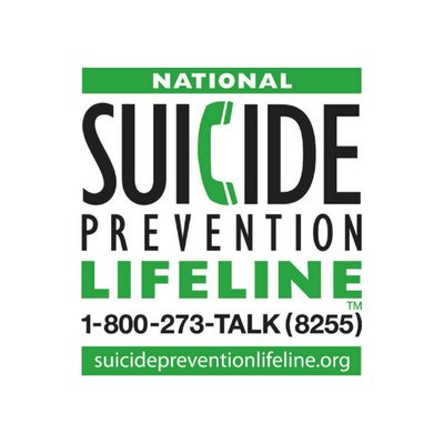 Twice in 12 hours. Please. Call the number. You really do matter.