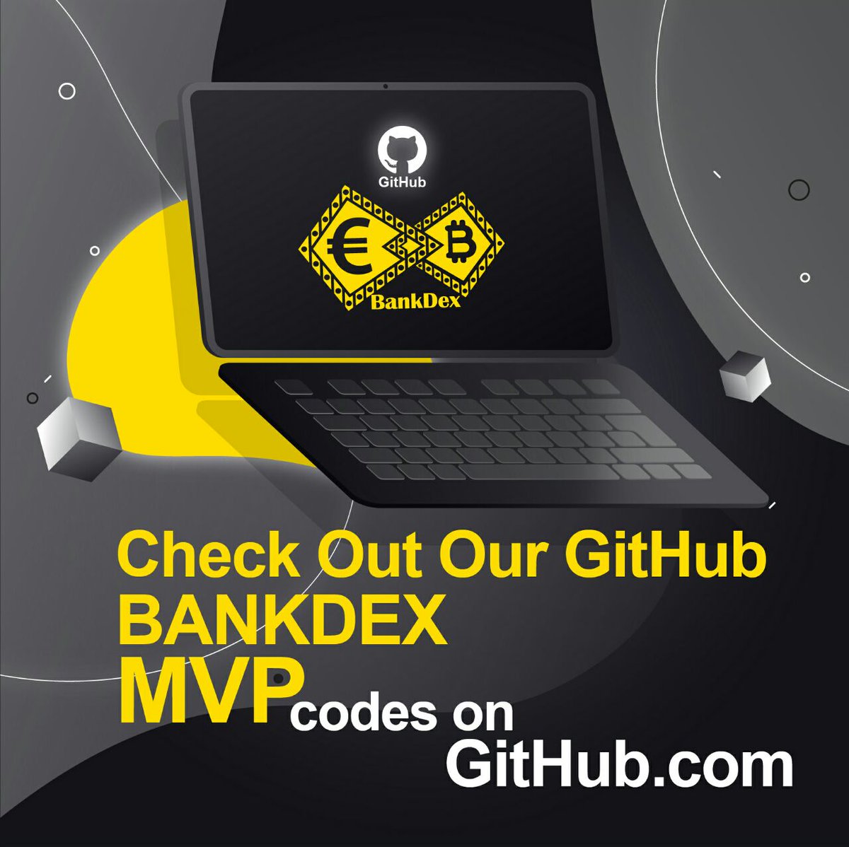 bank_dex's tweet photo. Check Out Our GitHub
Dear followers, 
We’ve put our MVP codes on https://t.co/qRmDrdVztv and other codes will be also located soon. Check it out, please. Stay tuned for the next codes. 
More Info on https://t.co/JAmzdpAX84 https://t.co/aSKnq4H6YN