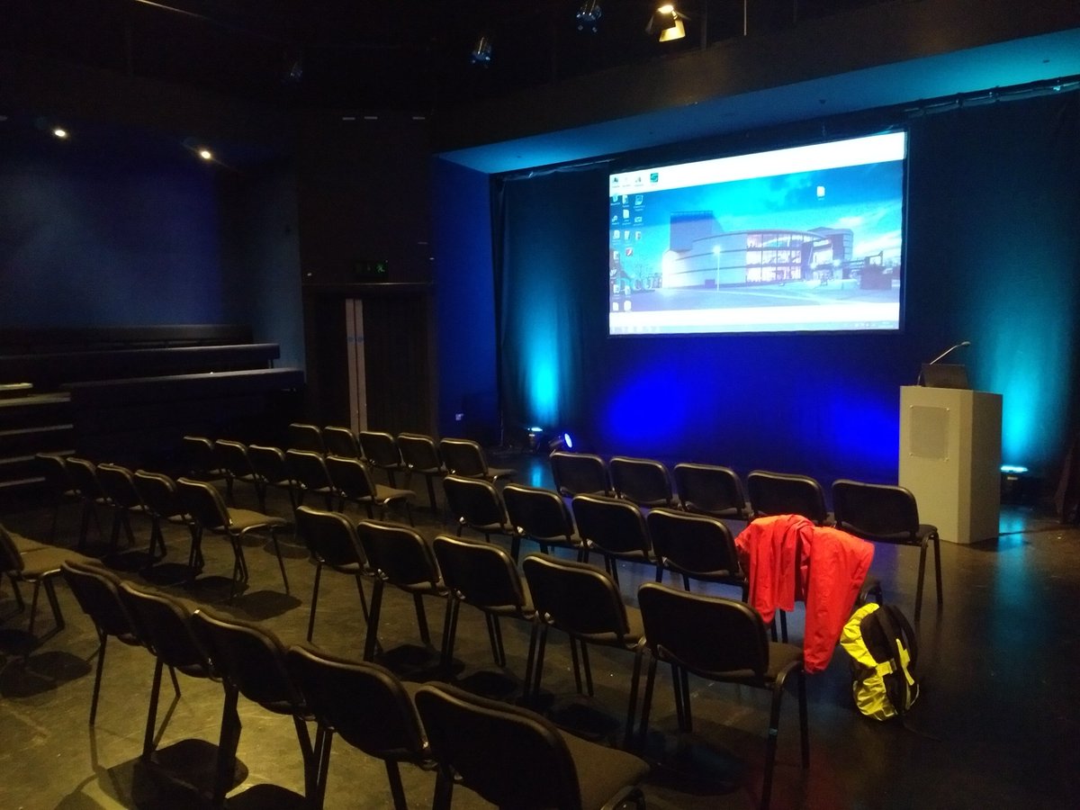 MomenT_WS19's tweet photo. We are all set up for our workshop on #MachineTranslation and #KnowledgeGraphs @MTSummitXVII #NLProc @insight_centre @fbk_mt @AdaptCentre https://t.co/IVSjUM8q56