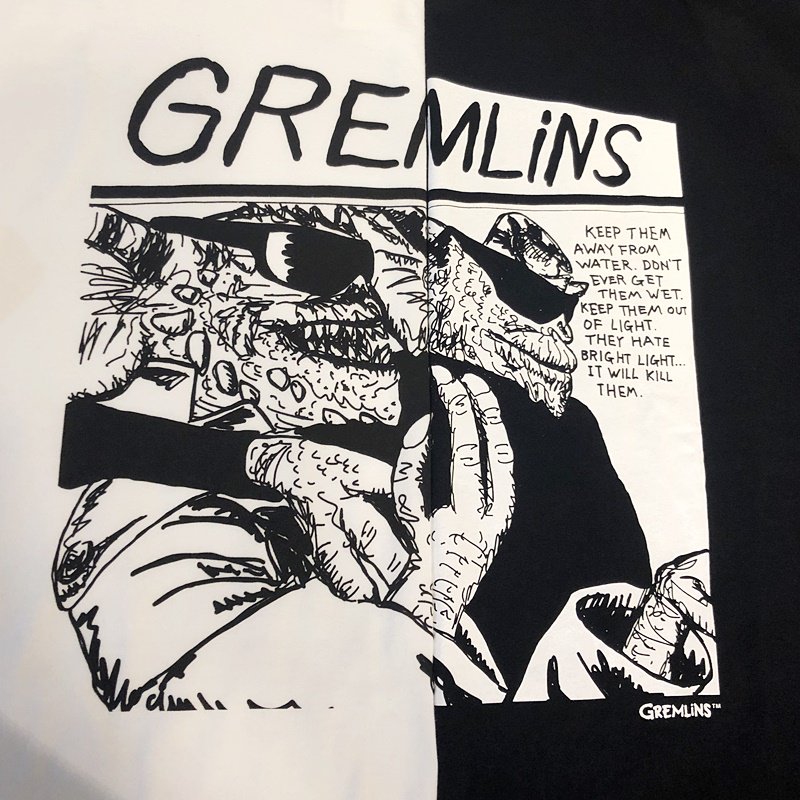 WORKAHOLIC_1998's tweet photo. WORKAHOLIC recommend item
【OVER THE STRiPES】
OTS-1975 / GREMLINS DRIVE TEE
Color:WHITE,BLACK
Size:M,L
Price:7,000yen(+tax)
https://t.co/lDVF6OICAi
https://t.co/0sBpafp982
#overthestripes #gizumo #gremlins #stripe
#print #tee https://t.co/JYTgMELUxz