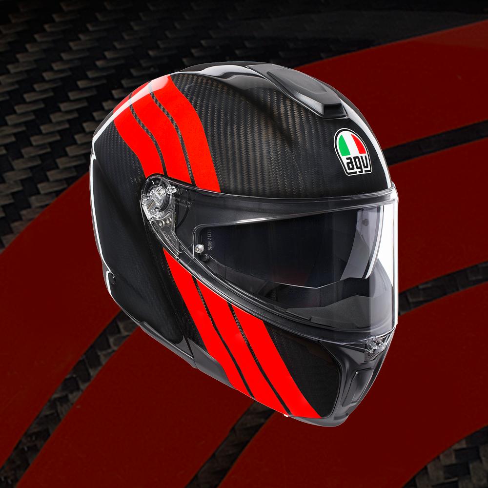 agv_uk's tweet photo. The Sportmodular behaves like a flip front helmet but performs like a full face helmet. Thanks to usung a fully carbon fibre shell and chin vent this is the lightest modular helmet in production.
FULL INFO | https://t.co/IqRvFeLqW1
#AGV #AGVhelmets #Sportmodular #AGVrider https://t.co/UuF6VT7xxr
