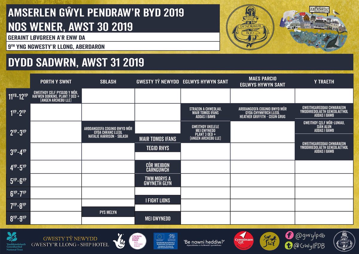GwylPDB's tweet photo. Amserlen digwyddiadau @GwylPDB . Tynnwch lun ohono i gadw cofnod. 📸 https://t.co/Yp7U5mNMfy