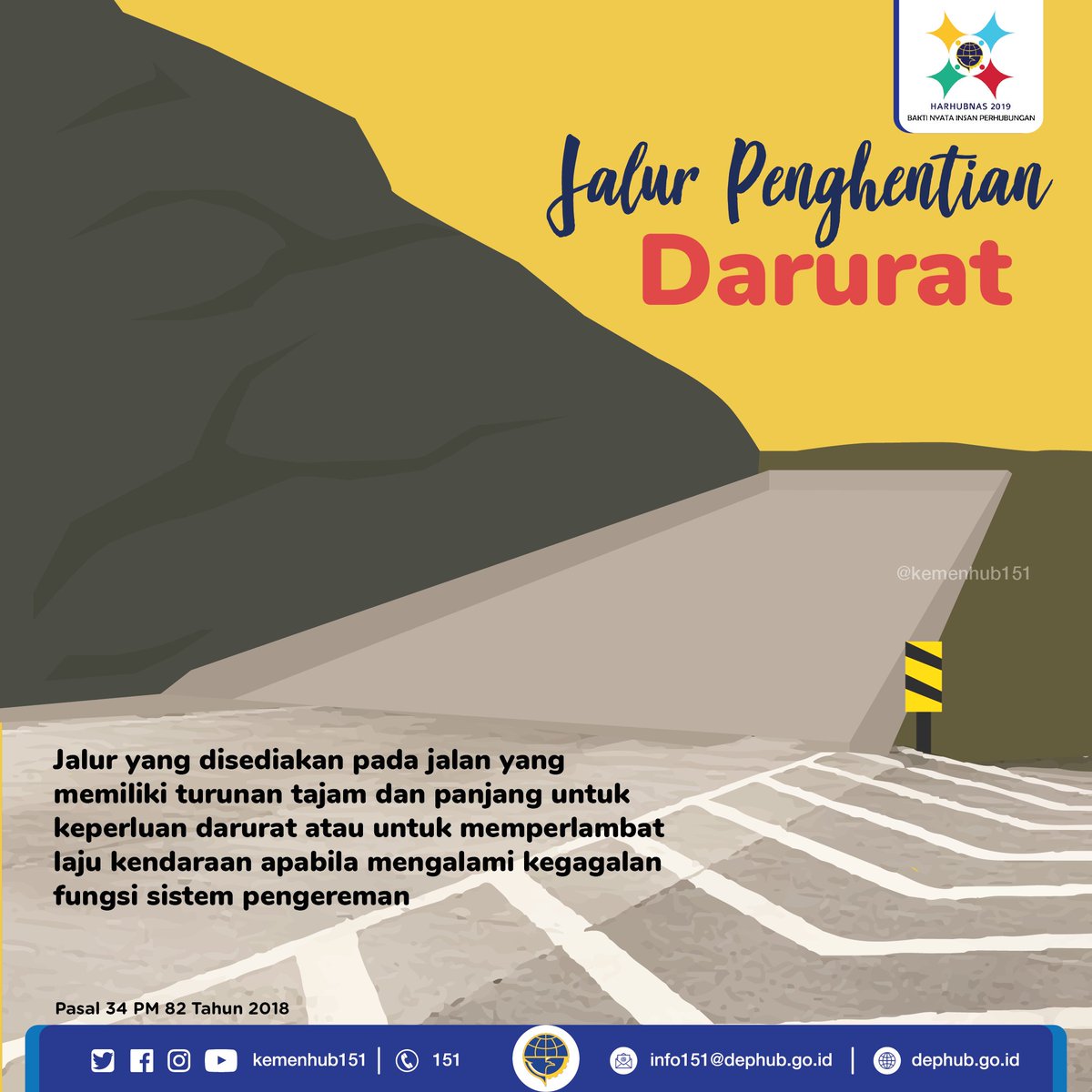 Jalur Penghentian Darurat Jalan Raya - DCLICK