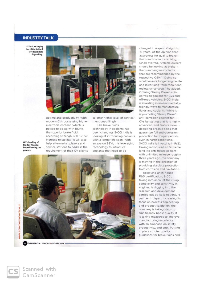 OfficialSCCI's tweet photo. @OfficialSCCI' eyes a larger pie of CV market.

@CVmagazine #Augustedition2019 @GunjanBidani https://t.co/rQNZ5vuNsb