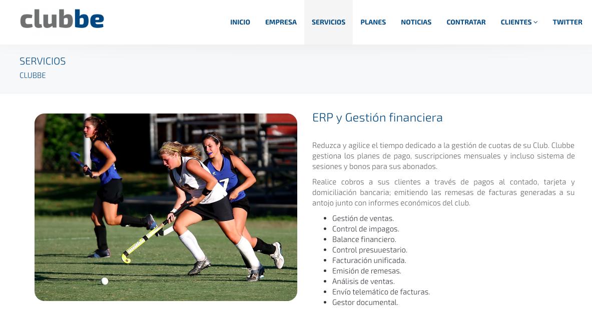 ClubbeSoftware's tweet photo. ¿Conoces los servicios que ofrece @Clubbe_Software? https://t.co/aupOGnlLqI #ERP #GestiónFinanciera #CRM #Marketing #GestiónIntegral #HerramientasTécnicos #Gamificación #Comunicación #Reservas @GestionaDeporte https://t.co/Eez4alL2uU