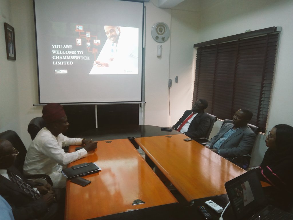 ChamsHoldCo's tweet photo. They were taken on a tour to the Chams Group subsidiaries @ChamsAccessltd @chamsswitch @cardcentre_ng and were intimated on the service offerings of each subsidiaries by the Managing Directors of each company.
#lagos #chams #tour #executivetour https://t.co/lzOMnou14S