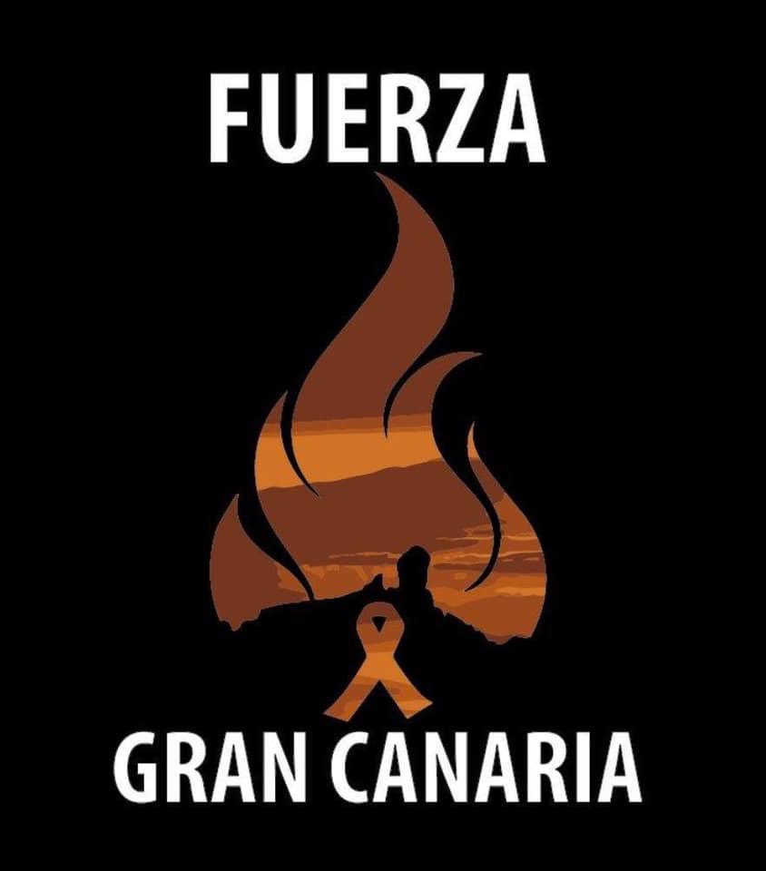 Impotencia al ver que mi isla preferida, donde tengo grandes recuerdos y amigos, se está quemando!

A mis contactos de Gran Canaria: ¡Fuerza y todo mi apoyo!

¡¡Rezamos para que este calvario termine pronto!!

🙏🙏
