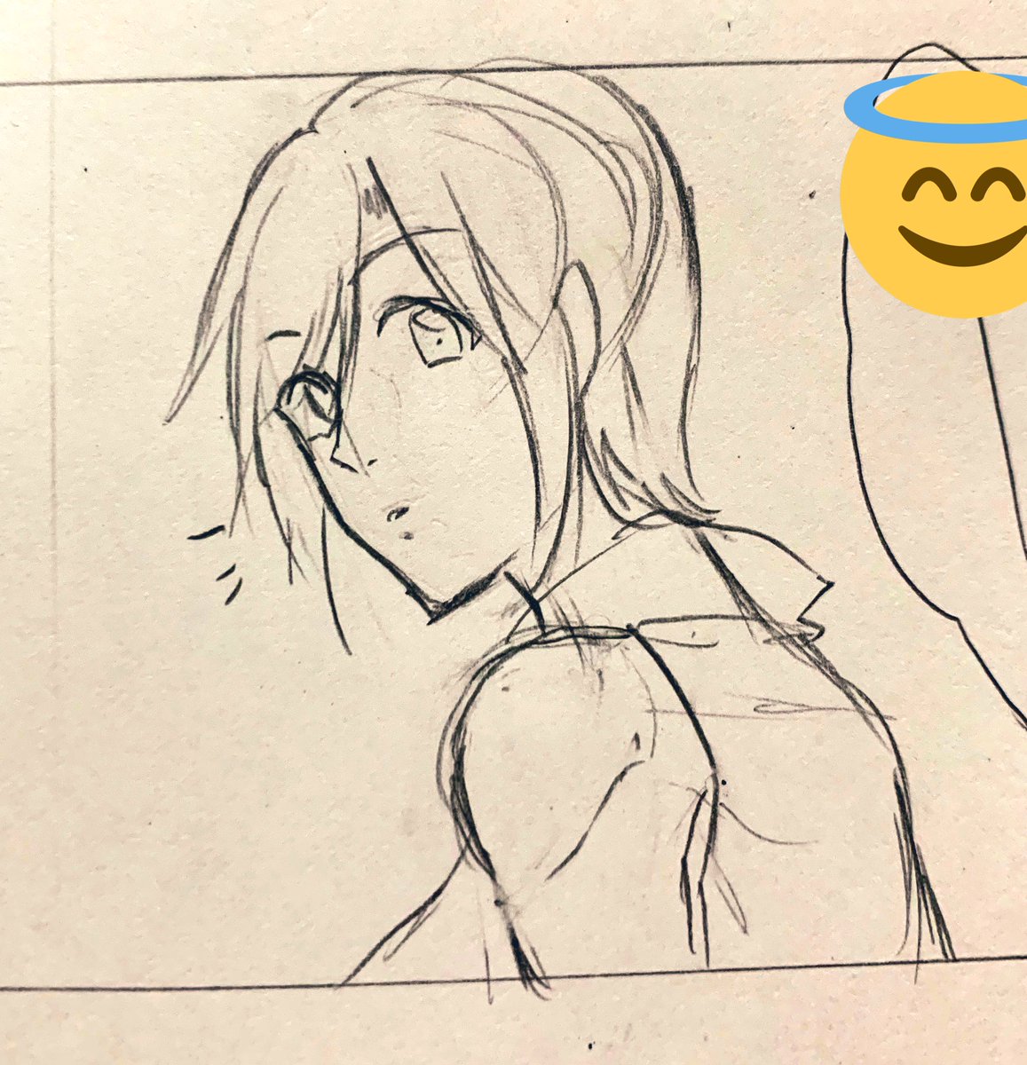 過去最高に可愛く描けたであろうMEIKOさんの顔 