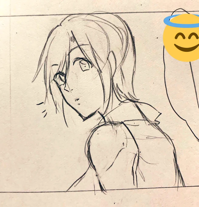 過去最高に可愛く描けたであろうMEIKOさんの顔 