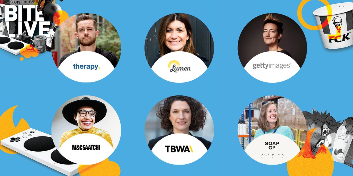 creativebrief's tweet photo. Not to brag or anything but just look at the line-up for our #BITELIVE19 STEREOTYPE SMASHERS panel. Chaired by @nickykc it will look at progressive brands driving a new era of creativity. Feat. @mastermiiles @sereenaabbassi @charlylumen @saraktate #RebeccaSwift and @Cam_SocEnt🔥 https://t.co/K1ETCuld48