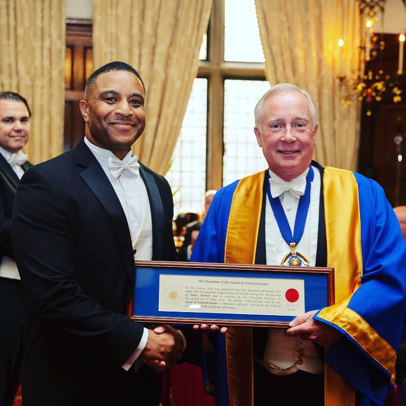 theultrapreneur's tweet photo. Proud to have been admitted into @G_Entrepreneurs it was a great evening of ceremony, food and company. I look forward furthering the aims @Ultra_Education to bring entrepreneurship to all children &amp; young people #entrepreneurship #education #youth #freeman #theguild #cutlershall https://t.co/btYCLeOafz