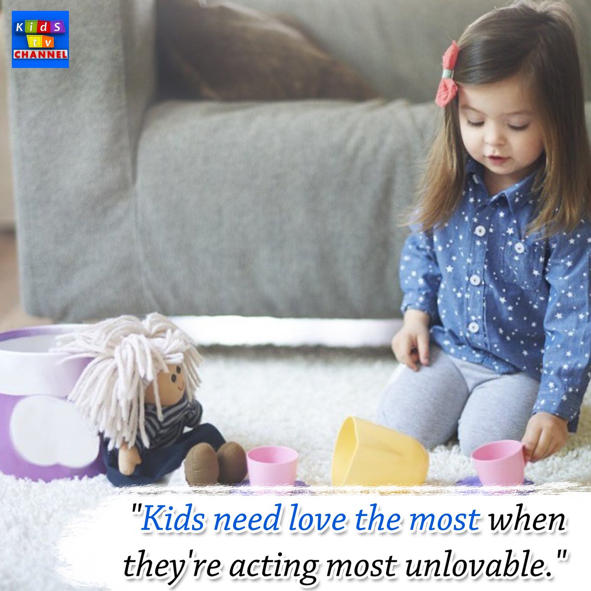 kidztvchannel's tweet photo. "#Kids need #love the most when they're #acting most #unlovable."
#parenting #parentingquotes #parentingtips #parenthood #parents #parentsbelike #thinking #thinkingaboutit #kids #futrue #quotestoliveby #quotesaboutlife #post #imageoftheday #thoughtoftheday #thinkforkids https://t.co/fu4zZnX4Mq