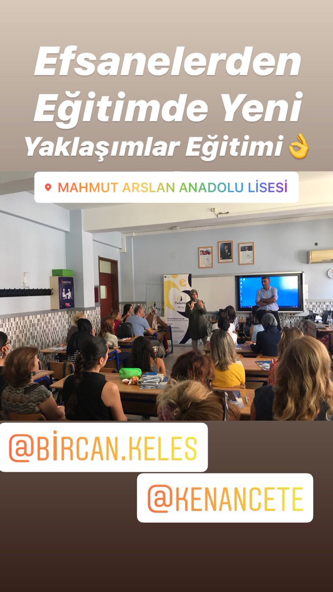 Eğitim yazın da devam ediyor 👌