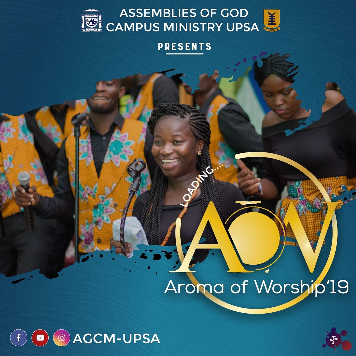 agcm_upsa's tweet photo. The Lord God called you to Himself as His child. In return, you give God what pleases Him most – YOU PRAISE HIM!
#AoW19
#Agcm_upsa
#anOctoberevent
#anticipate https://t.co/M1qlIHZXRD