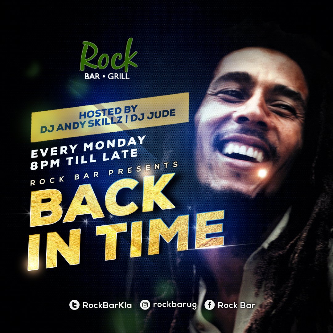 RockBarKla's tweet photo. Andy Skillz set to make your Monday as memorable as a hit record. #BobMarley https://t.co/u3Nagzzj2W