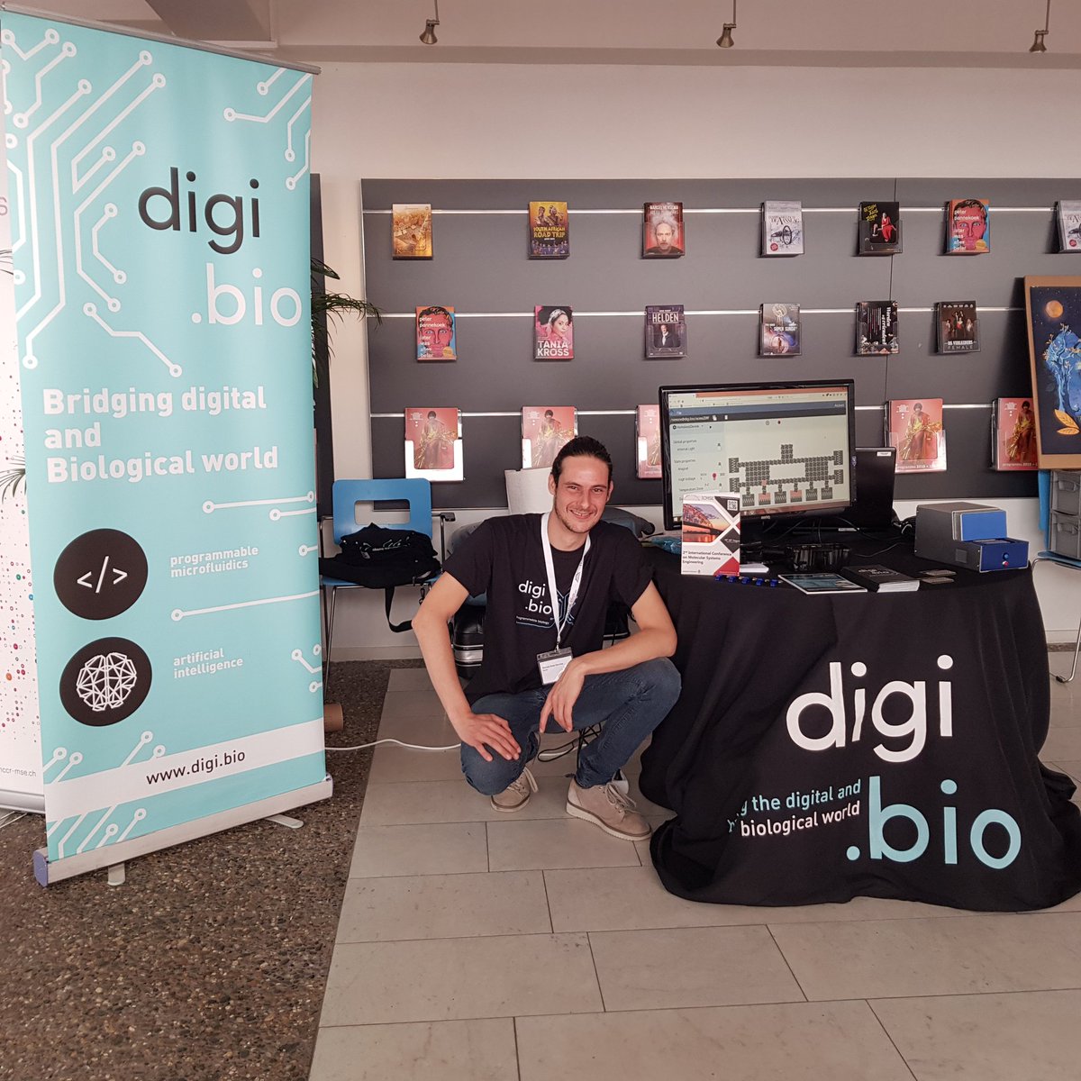 We are on the road at #icmse2019. Come say hello to see our desktop biofoundry in action and know more about our early access beta program digi.bio/beta..