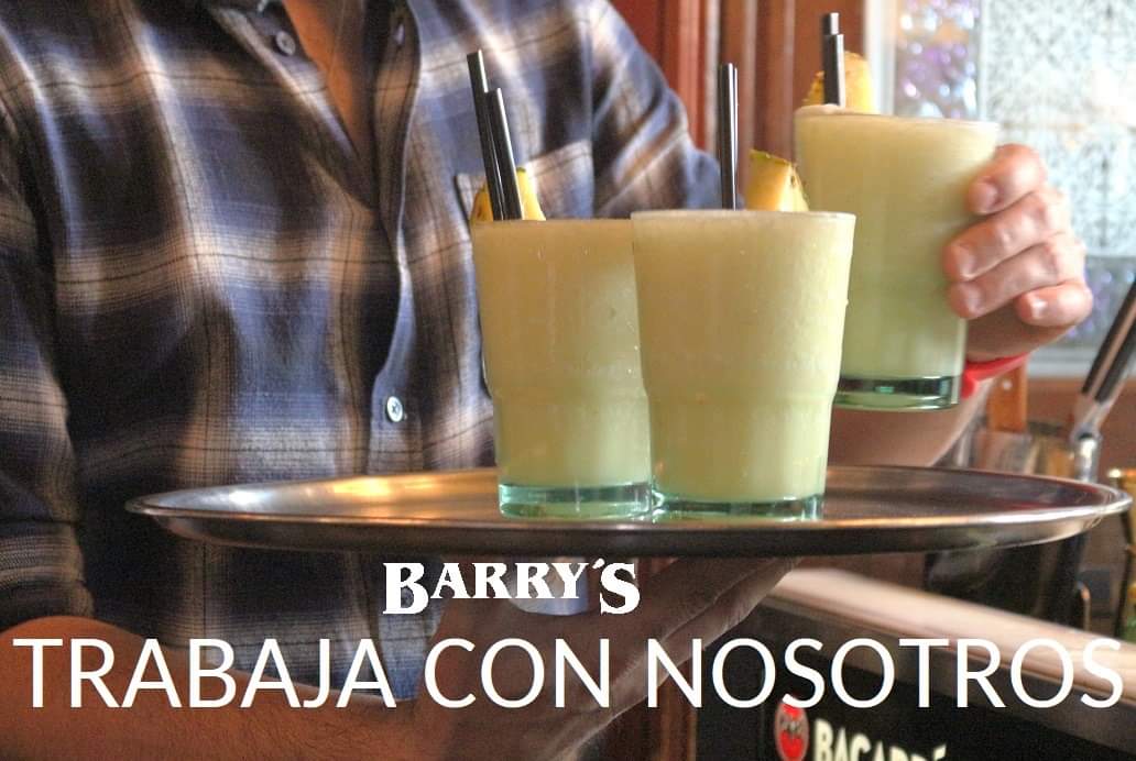 BarrysLeon's tweet photo. ⚠️TRABAJO⚠️ Buscamos personal...Se necesita camarera/o  interesada/os presentar currículum en Barry's en plaza Mayor nº 23 de León. #trabajo #leonesp #barriohumedo #plazamayorleon # https://t.co/JUsefr51tw