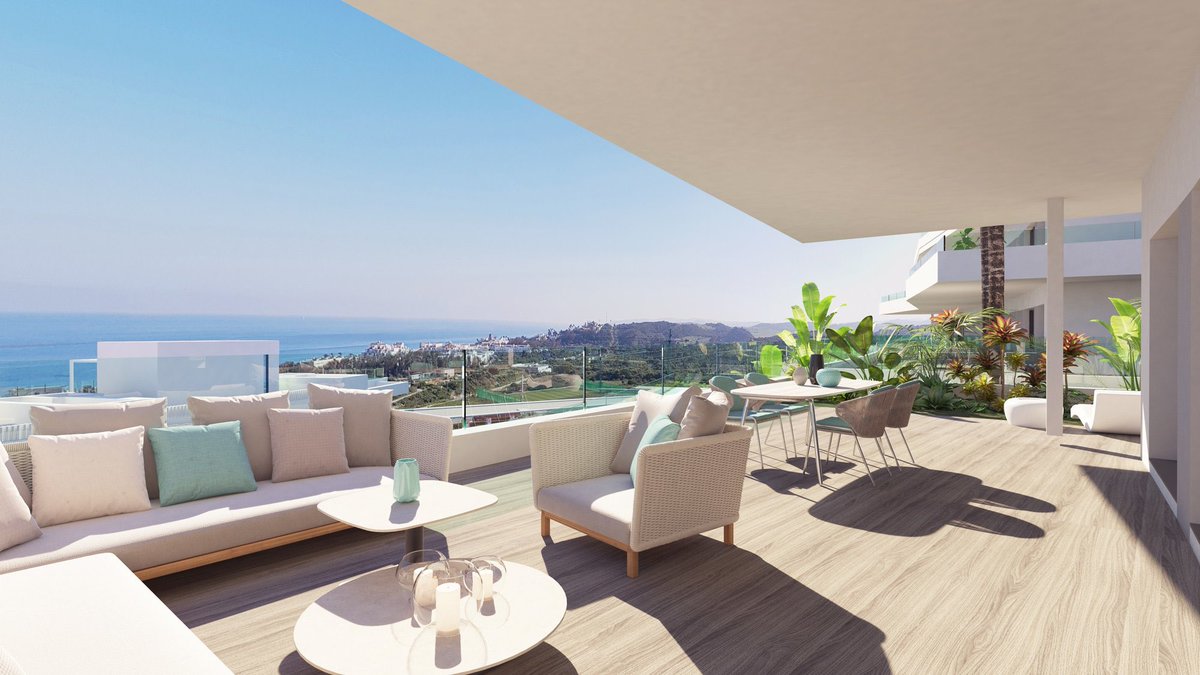 MarbellaDream's tweet photo. Penthouse for sale in Estepona!These very elegant three bedroom penthouse are beautifully designed in an open plan style maximising space and sun light. Here you have privacy and tranquility, with stunning views of the Mediterranean Sea from its terraces and over sized windows.🌅 https://t.co/e7AHwtKWj5