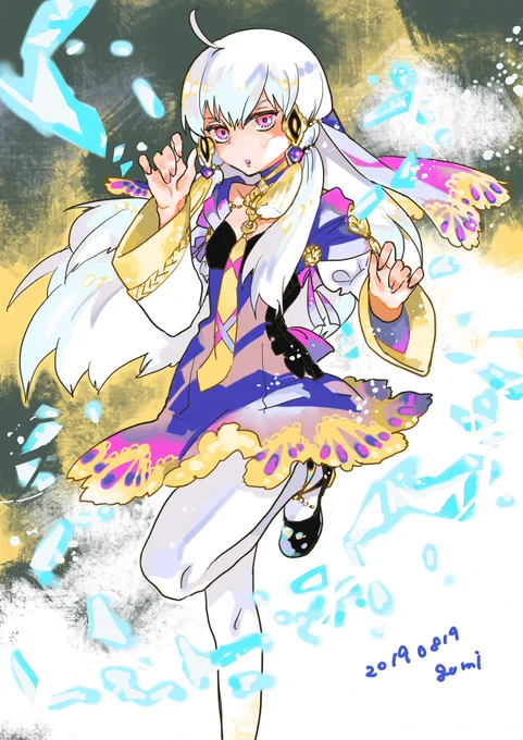風花雪月1周目(金鹿)終わった記念リシテアちゃん
次赤か青か悩む 