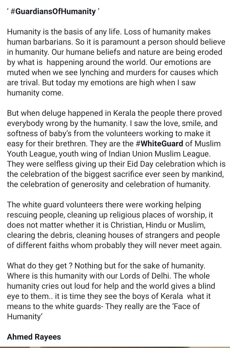 earayees's tweet photo. MYL #WhiteGuard, the Guardians of Humanity.

@munavvarshihab @iumlofficial https://t.co/sohfocFjOk