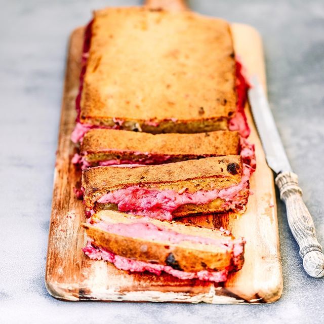 totallygotthis_'s tweet photo. I was going to tell you all to get stuffed. But after accidentally omitting a couple of ingredients from my raspberry cheesecake stuffed banana bread [pictured: the unset, but completely delicious, cheesecake stuffing] I need to re-test it before it goes… https://t.co/m5vF3hNeFN https://t.co/V7O0Dh3x7M