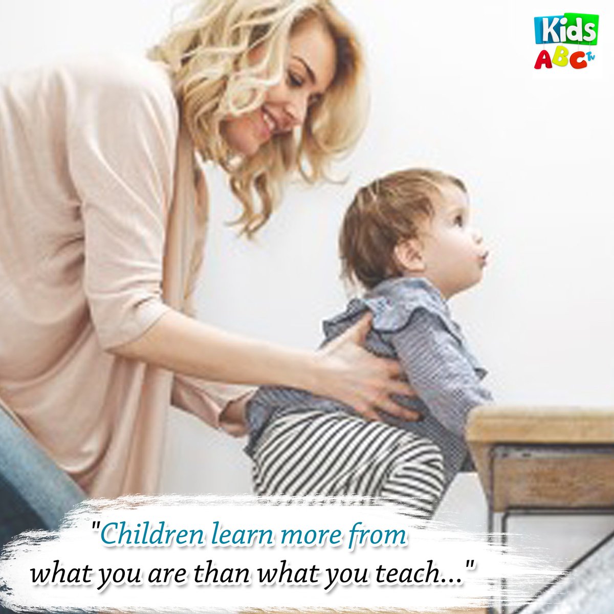 KidsABCTv1's tweet photo. #Children learn more from what you are than what you #teach...
#learning #learning_english #quotestoliveby #thinkingaboutyou #bestquotesever #charactermatters #kindnessquotes #books #quoteslovers #inspirationalquotes https://t.co/w5fl8l0Mqg
