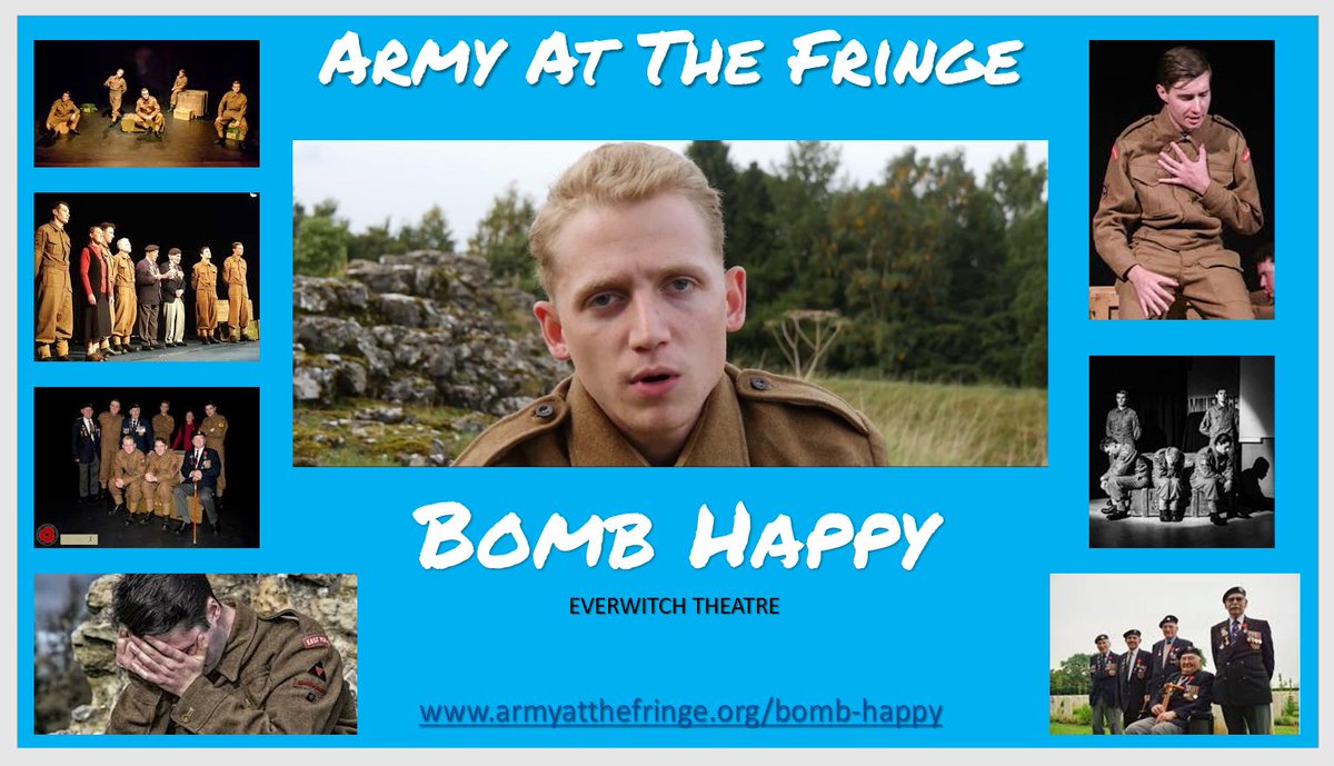 MarkHillMBE's tweet image. . @ArmyatTheFringe #BombHappy #DDay75 @EverwitchTC @YorkWW2DDayVets  

The production is about 5 #WW2 #DDay #Veterans 

Played by professional actors, meet the Veterans this Friday and Saturday at The Fringe #edinburghfringe2019 

Visit:  armyatthefringe.org/bomb-happy/ 

#BeInspired