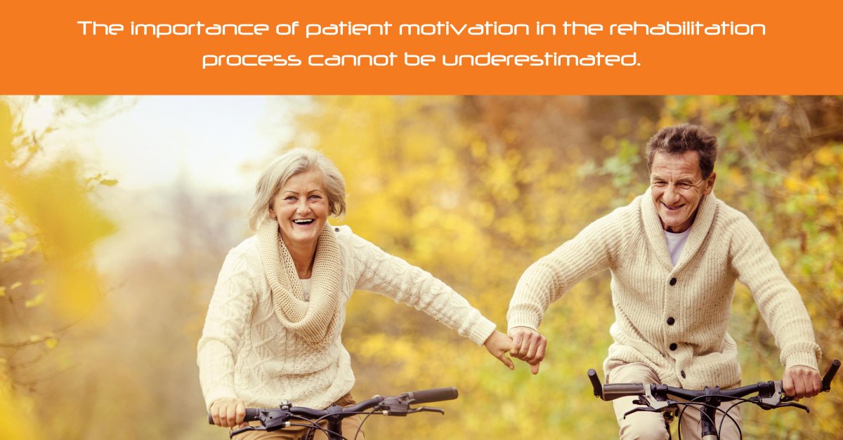 The importance of patient motivation in the rehabilitation process cannot be underestimated. 

#orthopaedics #rehabilitation #patientmotivation