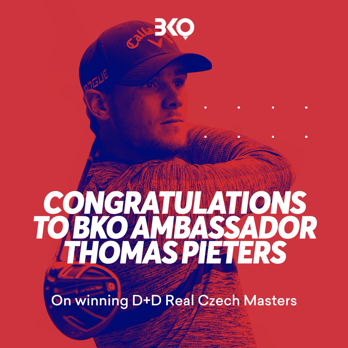 We are so proud of our ambassador <a href="/Thomas_Pieters/">Thomas Pieters</a> for winning his fourth European Tour title yesterday! It was such an exciting match at the D+D Real Czech Masters 😱 Who watched our ambassador win yesterday?