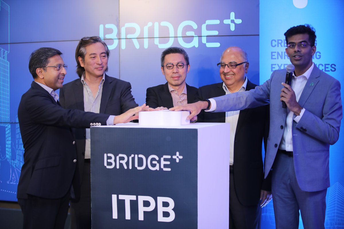 OurBridgePlus's tweet photo. Glad to announce the unveiling of Bridge+ Bangalore which saw presence of prominent leaders from the industry! 🎉🍾🍻🎊
#bridgeplusbangalore #coworkingsace #coworkingspacewhitefield #coworkingatitpb #parksquaremall #bangalore #coworkinginbangalore https://t.co/Sq22i6GuxX
