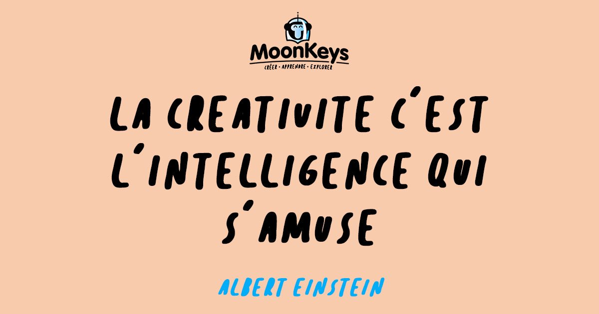 Hello les MoonKeys 🐵

N’oubliez pas d’être créatif durant ces dernières semaines de vacances en participant à nos stages du 26 au 30 août 😉

#creativite #stages #enfanfs #ados #edtech