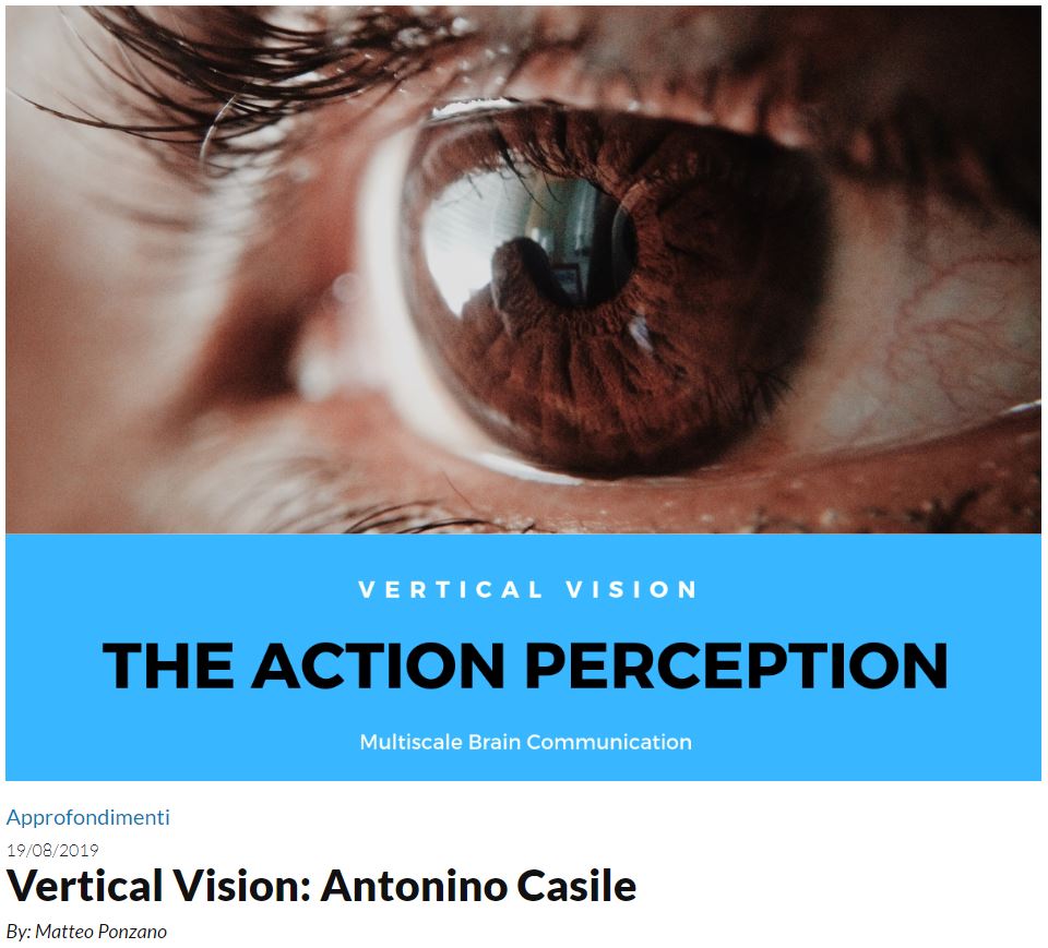 IITalk's tweet photo. Su #OpenTalk un altro #VerticalVision di @matteo_ponzano  al ricercatore Antonino Casile https://t.co/2MAJOTunae https://t.co/KwDGihrv9F