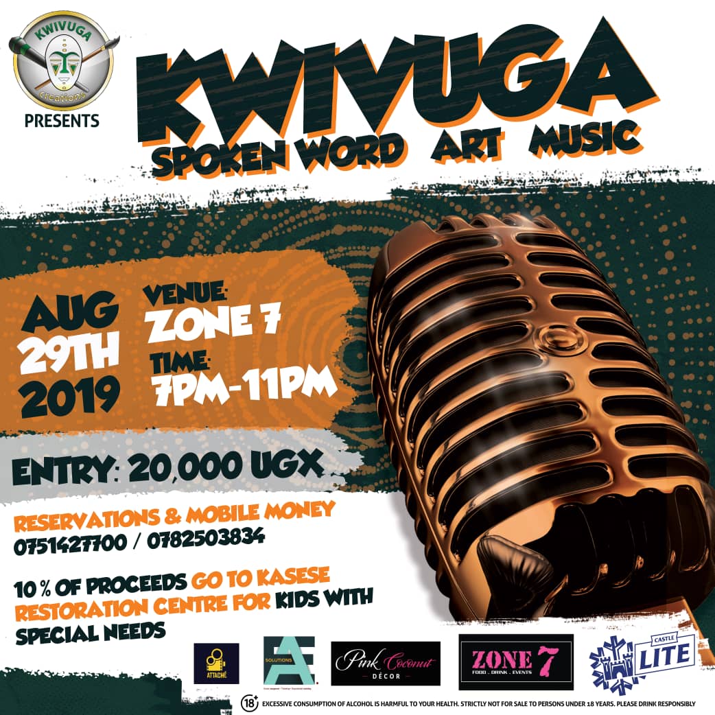 Kwivuga1's tweet photo. #Kwivuga is back in action. Clear your schedules for 29th August 2019, starting at 7pm EastAfrican Time, @zone7kampala #kwivugathursdays
@CastleLiteUg @pinkcoconutdeco https://t.co/Dz82PIfFwV