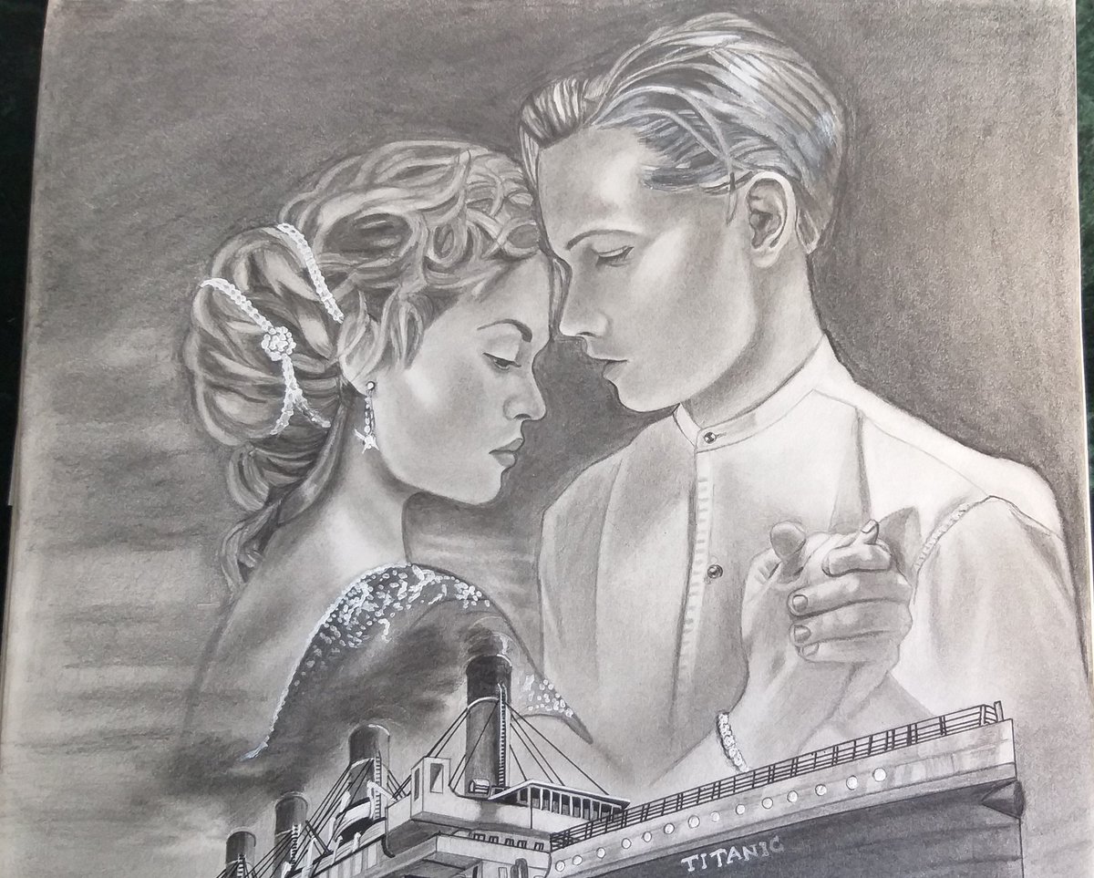 vimalchand013's tweet photo. Today i finished this Drawing.
8 different shades Pencils?  4 different shades charcoal pencils,white pen, mechanical pencil, eraser.
34 hours total time 🎨🖼
 #draw #drawing #painting #color #paint #drawings #sketch #drawn #love #sketch_daily #igers #illustrator #artist #Titanic https://t.co/zJEffMMY6x