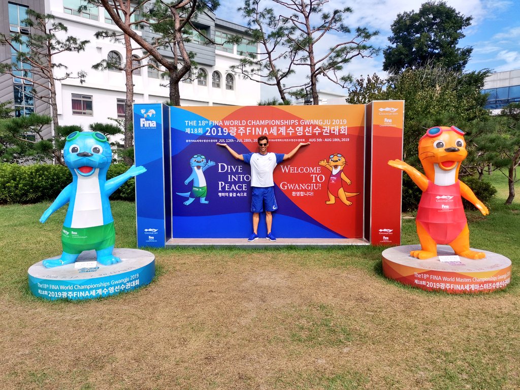 This is the end of the #FINAWorldMastersChampionships in #Gwangju 😥
This was a wonderful event with wonderful people, organisation and volunteers were the best.
THANKS FOR EVERYTHING <a href="/Gwangju2019_/">Gwangju2019</a>  🙏
#MakeTheWaveMasters #DiveIntoPeace #DoWhatYouCant
