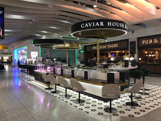hackpenhill's tweet image. Great to see the fantastic new @caviarhouse_vip and Prunier seafood bar open this weekend in @HeathrowAirport Terminal 4. Great work by @PAShopfitting