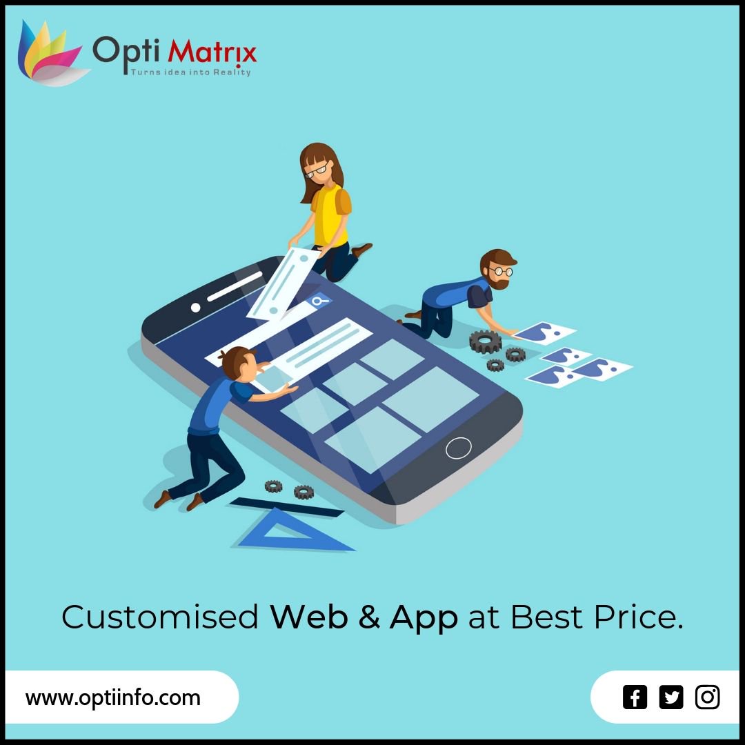 RT <a href="/optiinfo/">Opti Matrix Solution</a>: Are you looking for Web and App development then don't hesitate to ping us. optiinfo.com

#websitedesign #websitedevelopment #seo #searchenginemarketing #smo #brandingservices #marketing #DigitalMarketing #Branding #GraphicDesig…